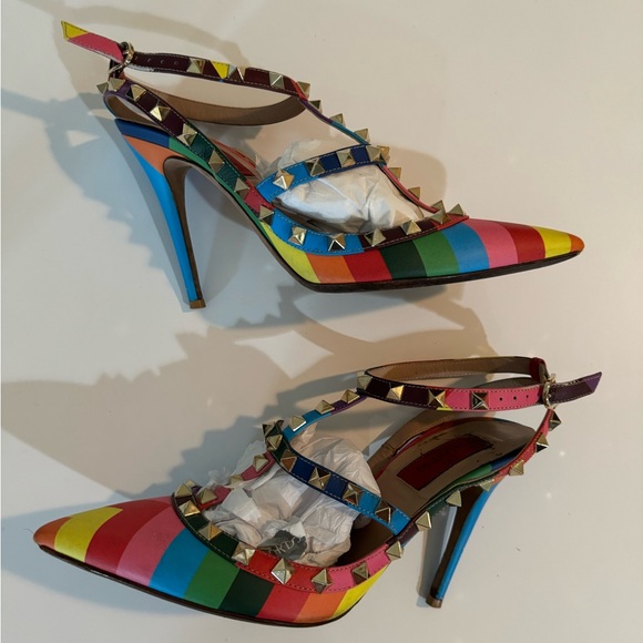 Valentino 1973 Rockstud Cage Pumps - Picture 2 of 4